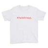 #PaulieStrong Youth Short Sleeve T-Shirt - Image 2